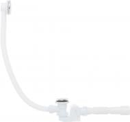 Сифон для ванны Ani Plast BRIG клик-клак с выпуском и переливом, плоский с гибкой трубой 40/50 в коробке