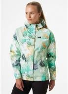 Куртка жіноча демісезонна Helly Hansen W LOKE PRINT JACKET 63207-407 р.XS зелена