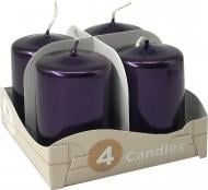 Набор свечей адвентовых 60/40 лак бургунд 4 шт. Pako-If