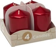 Набор свечей адвентовых 60/40 лак красный 4 шт. Pako-If