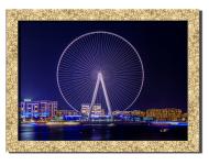 Картина Колесо обозрения 41x31 см Hotel Arizona HD 1 GOLDEN FR-3414743859-DUBA-12x1