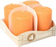 Набір свічок Адвента 60/40 помаранчевий 60х40 мм 4 шт. Pako-If