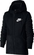 Джемпер Nike B NSW FZ HOODIE SSNL CLUB HYBR AA0064-010 р. L черный