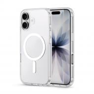 Чехол защитный Intaleo CLEAR с MagSafe для Apple iPhone 16 transparent (1283126609633)