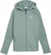 Джемпер Puma EVOSTRIPE FULL-ZIP HOODIE DK 68505030 р.L зеленый