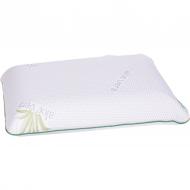 Подушка №7015 Elite Green nature Dorotea Memory foam MirSon 59x43 см белый с рисунком