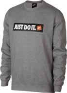 Джемпер Nike M NSW HBR CRW FLC 928699-063 р. M серый