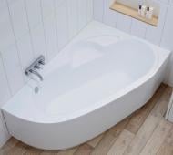 Ванна акриловая Lavinia Boho Bell Pro 1500х1000 см (правый разворот) с каркасом, подголовником и лицевым экраном S2-370215PR