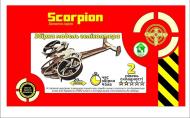 3D-конструктор Сувенир Декор Вертолет Scorpion золотая серия Suvenir-Decor