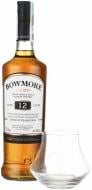 Віскі Bowmore 12 років в п/у + 2 склянки 0,7 л