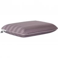Подушка №7023 Elite Noble stripe Peony Memory foam MirSon 59x43x12 см серый