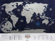 Скретч-карта мира Travel Map Holiday World (англ) (тубус) 1DEA.me