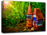 Картина Волшебный замок 127x72 см Hotel Arizona HD 1-6302343859-FANT-28x50-GREEN