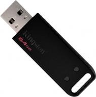 Флеш-память USB Kingston 64 ГБ USB 2.0 black (DT20/64GB)
