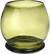 Ваза скляна Wrzesniak Glassworks Curve 28 см оливкова WD-23-2324