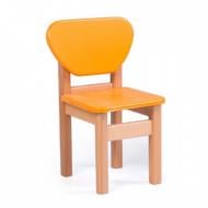 Стул детский деревянный Veres 30.2.21 оранжевый