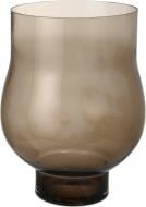 Ваза скляна Wrzesniak Glassworks Echo 46,5 см коричнева 17-5936B