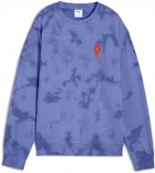 Свитшот Puma WARDROBE ESS FLORAL PACK Over-Oversized Washed Graphic Crew 62981746 р.M фиолетовый