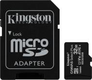Карта памяти Kingston microSDHC 32 ГБ Class 10 (SDCS2/32GB) Canvas Select Plus UHS-I U1