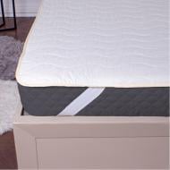 Наматрасник шелковый MirSon №1726 Eco Light Creamy (Silk) 100x200 см