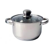 Кастрюля с крышкой krauzer 18 см 78006