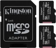 Карта памяти Kingston microSDXC 32 ГБ Class 10 (SDCS2/16GB-2P1A) Canvas Select Plus 2 Pack