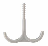 Дюбель-крюк Аско-Укрем FTC-25DB белый