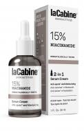 Крем для лица LaCabine LaCabine 15% Niacinamide 2 in 1. Увлажняющая крем-сыворотка против пигментных пятен и несовершенств кожи лица, 15% ниацинамида 30 мл