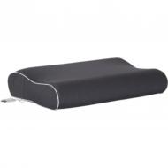 Подушка ортопедическая №7047 Elite Delicate satin Iron grey Memory foam MirSon 49x32x10,5 см темно-серый