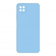 Чехол Intaleo SoftShell для Samsung Galaxy A22 5G голубой
