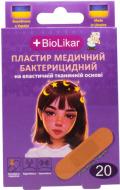 BioLikar Пластырь медицинский бактерицидный на эластичной тканевой основе 25мм x 72мм. 20 шт.