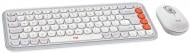 Комплект клавіатура та миша Logitech Pop Icon Combo Off (920-013141) White