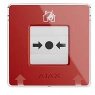Кнопка тревожная Ajax беспроводная программируемая ManualCallPoint Jeweller красный Кнопка тревожная Ajax беспроводная программируемая ManualCallPoint Jeweller красный