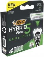 Сменный картридж BIC Flex 5 Hybrid }Flex 5 Hybrid 4 шт. 4 шт.