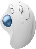 Мышка беспроводная Logitech ERGO M575S Wireless Trackball white/blue (L910-007030)