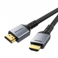 Кабель CableTime HDMI (M) - HDMI (M) 2.1V, 30AWG, 8K/60Hz 1 м blackgrey (CA915835)