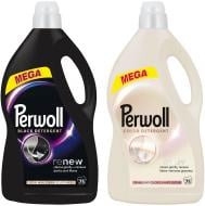 Набір засобів для машинного та ручного прання Perwoll гель для темних речей 3,75 л + гель для світлих речей 3,75 л