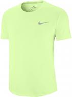 Футболка Nike W NK MILER TOP SS AJ8121-701 р.XL мятный