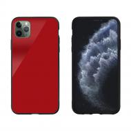 Чехол Intaleo Real Glass для Apple iPhone 11 Pro Max red (1283126495878)