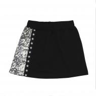 Спідниця для дівчаток Danaya з паєтками р.140 чорний зі сріблястим ШЯ19-74