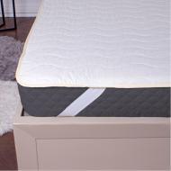 Наматрасник антиаллергенный MirSon №1729 Eco Light Creamy тенсель (Modal) 150x200 см