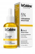 Крем-сироватка LaCabine 5% Ceramides 2 in 1 для живлення та зволоження сухої шкіри обличчя 30 мл