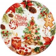 Підставка під гаряче Flamberg Merry Christmas 20 см кераміка