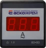 Вольтметр Аско-Укрем 30А 80х80 ЦА-8 LB