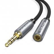 Кабель CableTime 3.5 мм (M) - 3.5 мм (F) 3 м blackgrey (CA915255)
