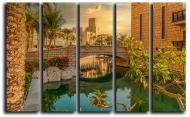 Картина модульная Дубаи 140x89 см Hotel Arizona HD 5-2453343880-CREE-35x55-VARIO