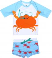 Комплект купальный HW 25ENGL10 р.98-104 голубой Комплект купальный HW 25ENGL10 р.98-104 голубой