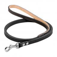 Поводок Collar одинарный непрошитый 122 см черный