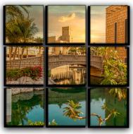 Картина модульная Дубаи 77x77 см Hotel Arizona HD 9-2453343880-CREE-30x30-VARIO Картина модульная Дубаи 77x77 см Hotel Arizona HD 9-2453343880-CREE-30x30-VARIO