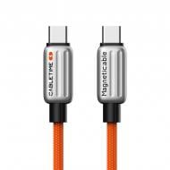 Кабель CableTime USB Type-C (M) - Type-C (M) PD240W 2 м оранжевыйgrey (CA915729)
